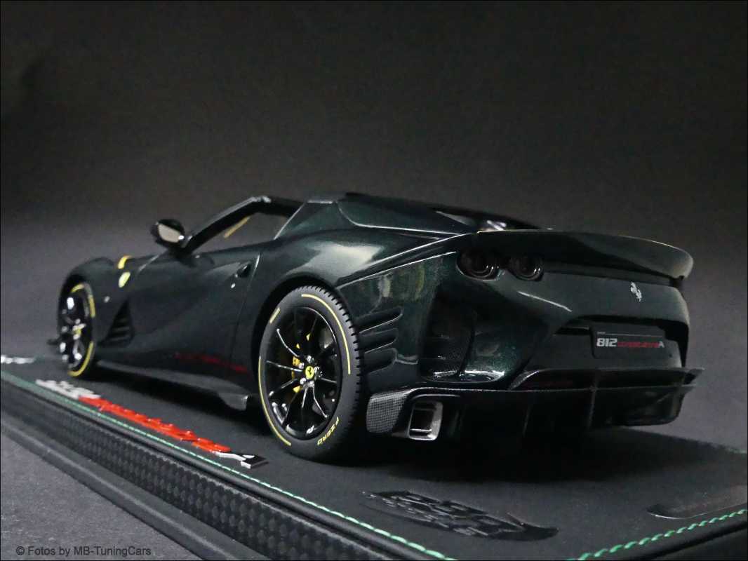 1:18 BBR Ferrari 812 Competizione A Aperta Verde Zeltweg – Limited 70 pcs
